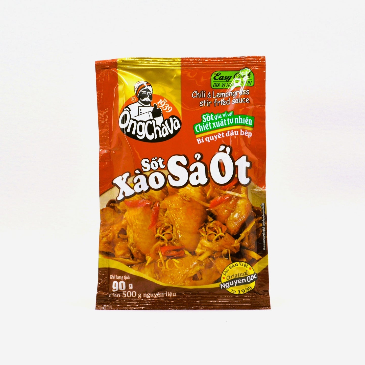 Ong Cha Va Chili and Lemongrass Sauce (Sốt Xào Sả Ớt) - 3.2oz/90g