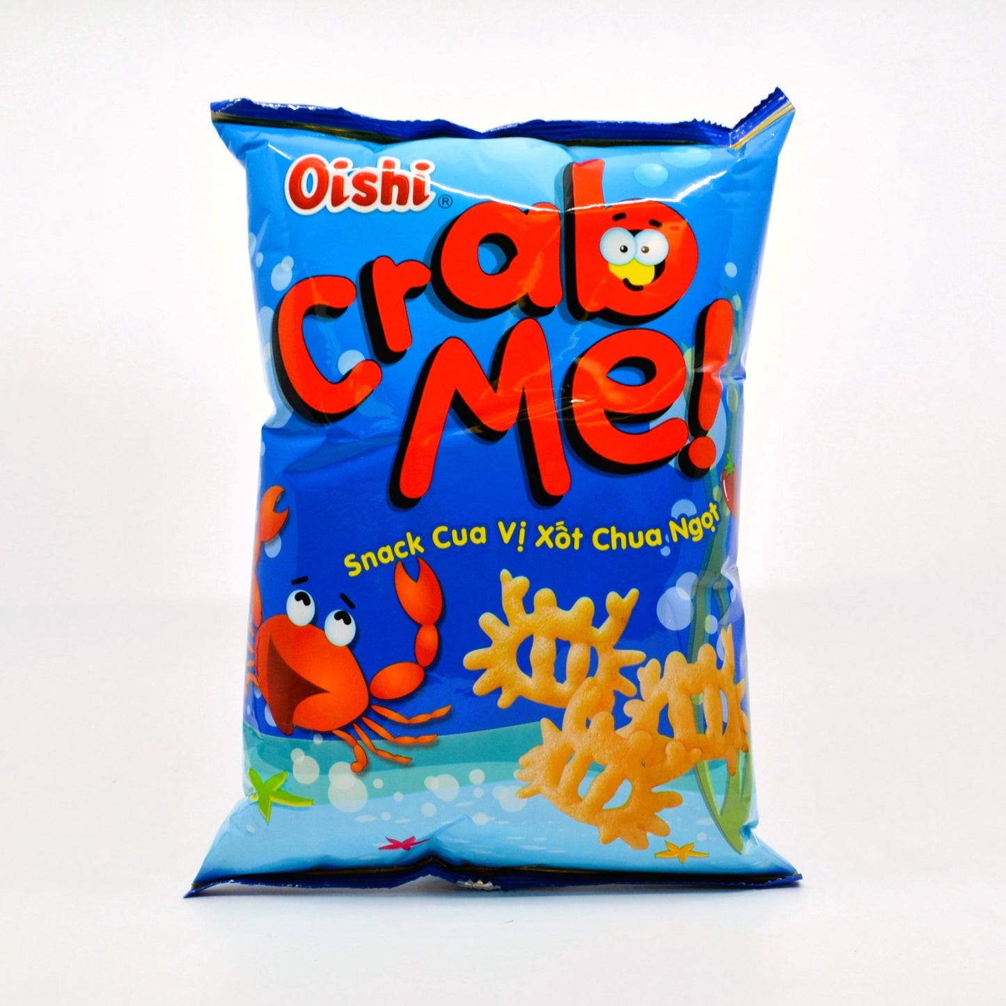 Oishi Crab Chips (Cua Vị Xốt Chua Ngọt) - 2.4oz/68g