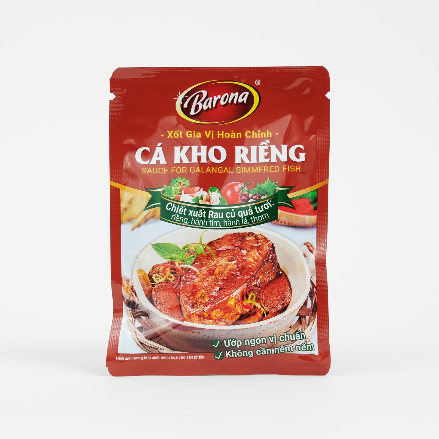 Barona Galangal Simmered Fish Sauce (Cá Kho Riềng) - 2.8oz/80g