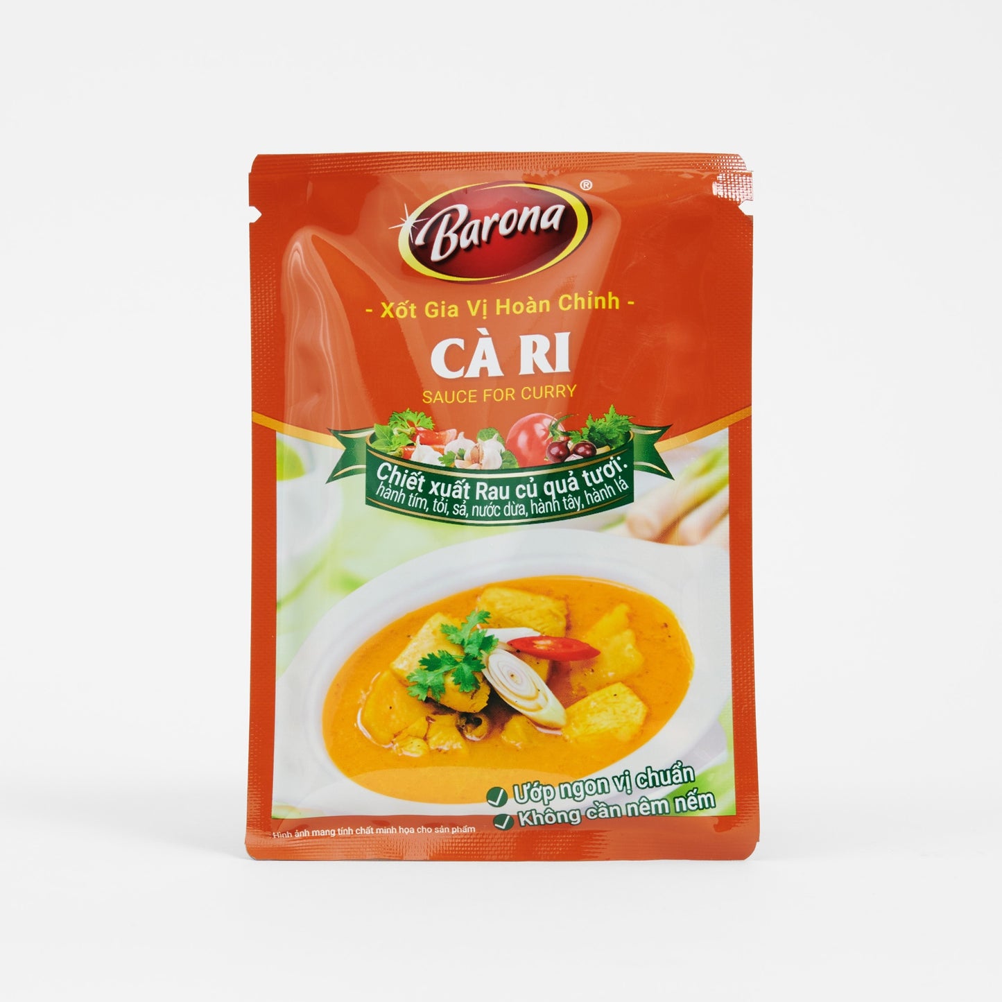 Barona Vietnamese Curry Base (Cà Ri) - 2.8oz/80g