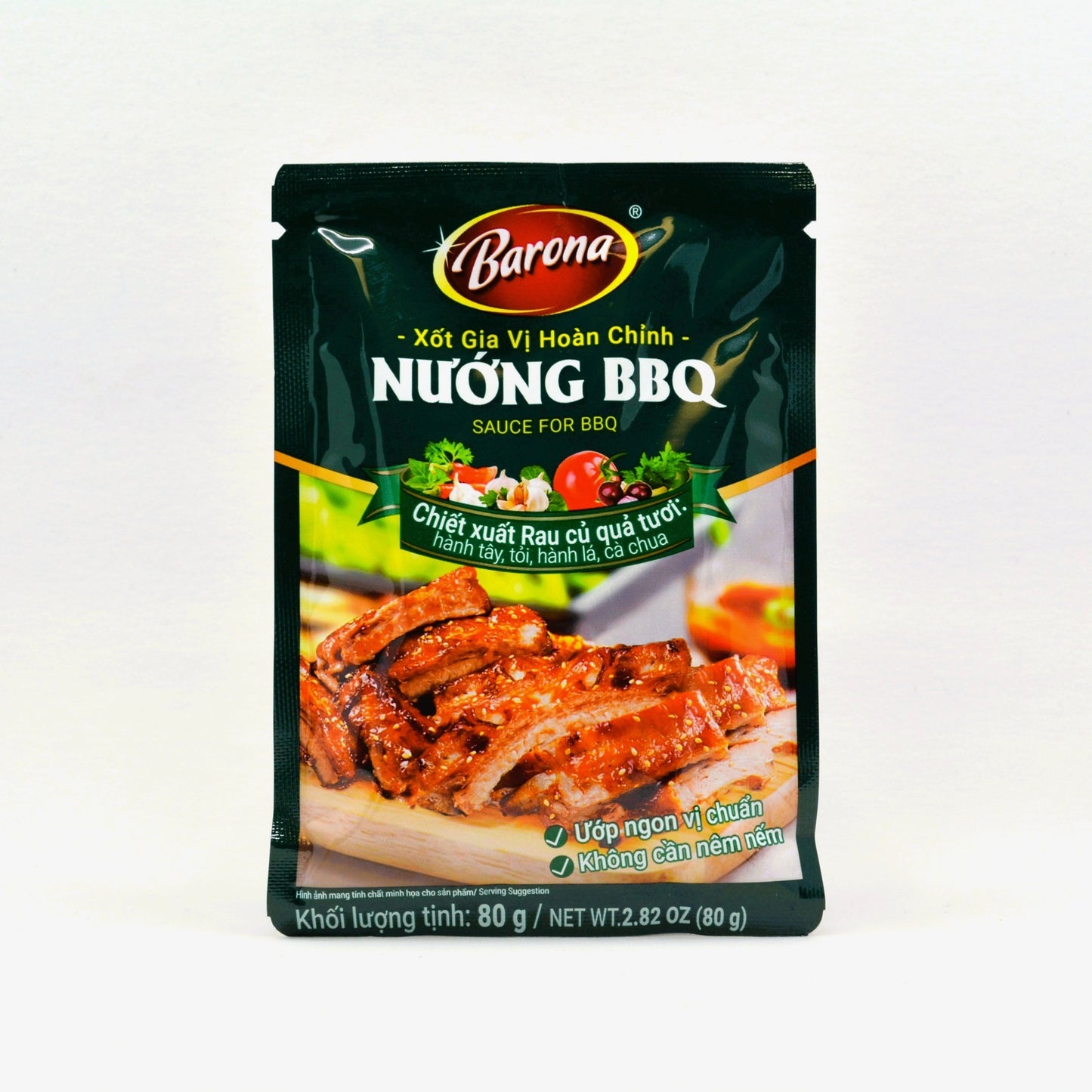 Barona BBQ Marinade (Thịt Nướng BBQ) - 2.8oz/80g