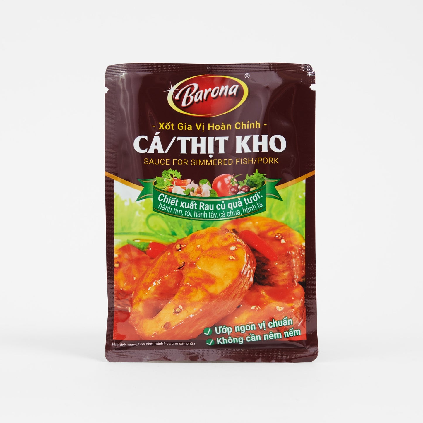 Barona Sauce for Vietnamese Braised Fish/Pork (Cá/Thịt Kho) - 2.8oz/80g