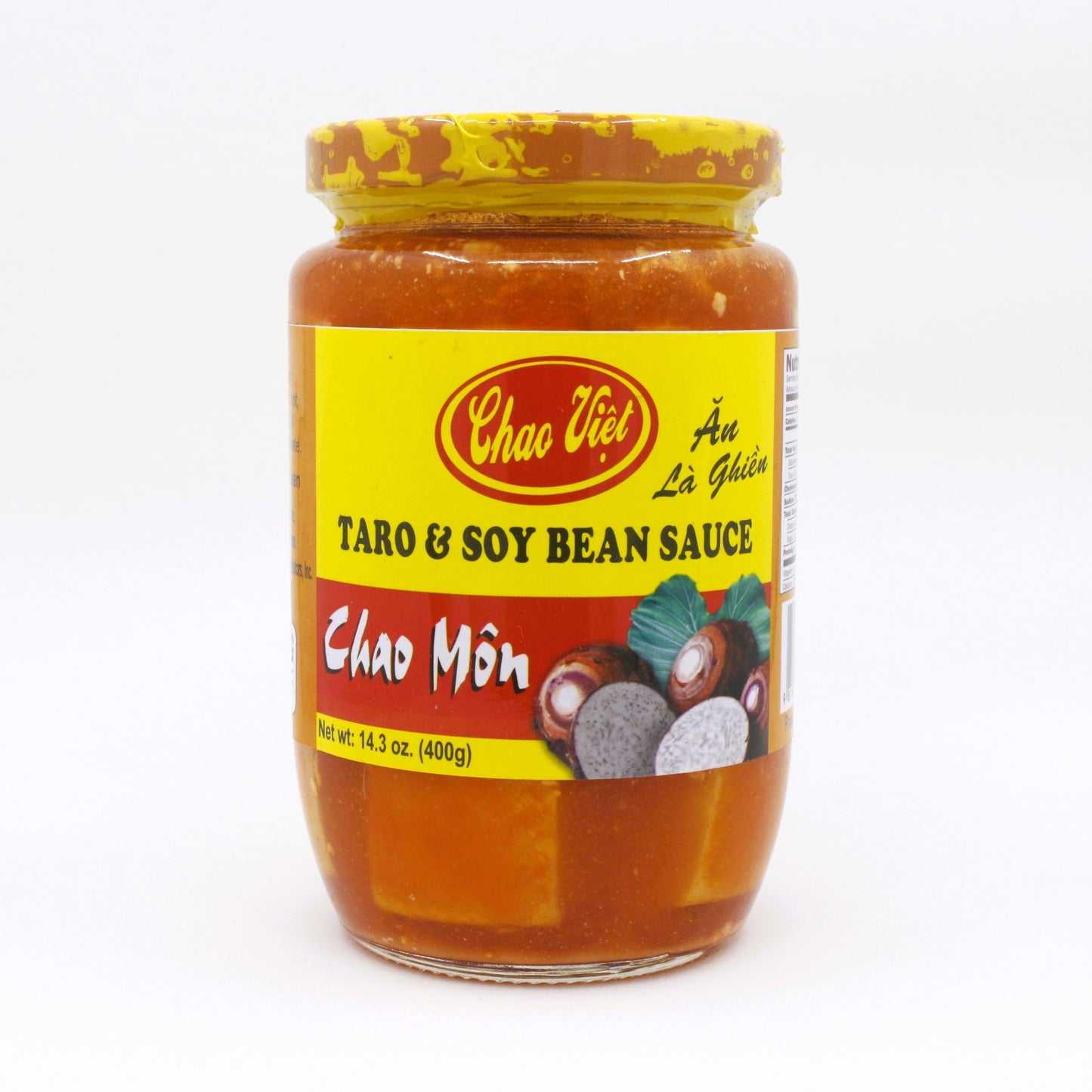 Chao Viet Taro & Soy Bean Sauce (Chao Môn) - 14.3oz/400g