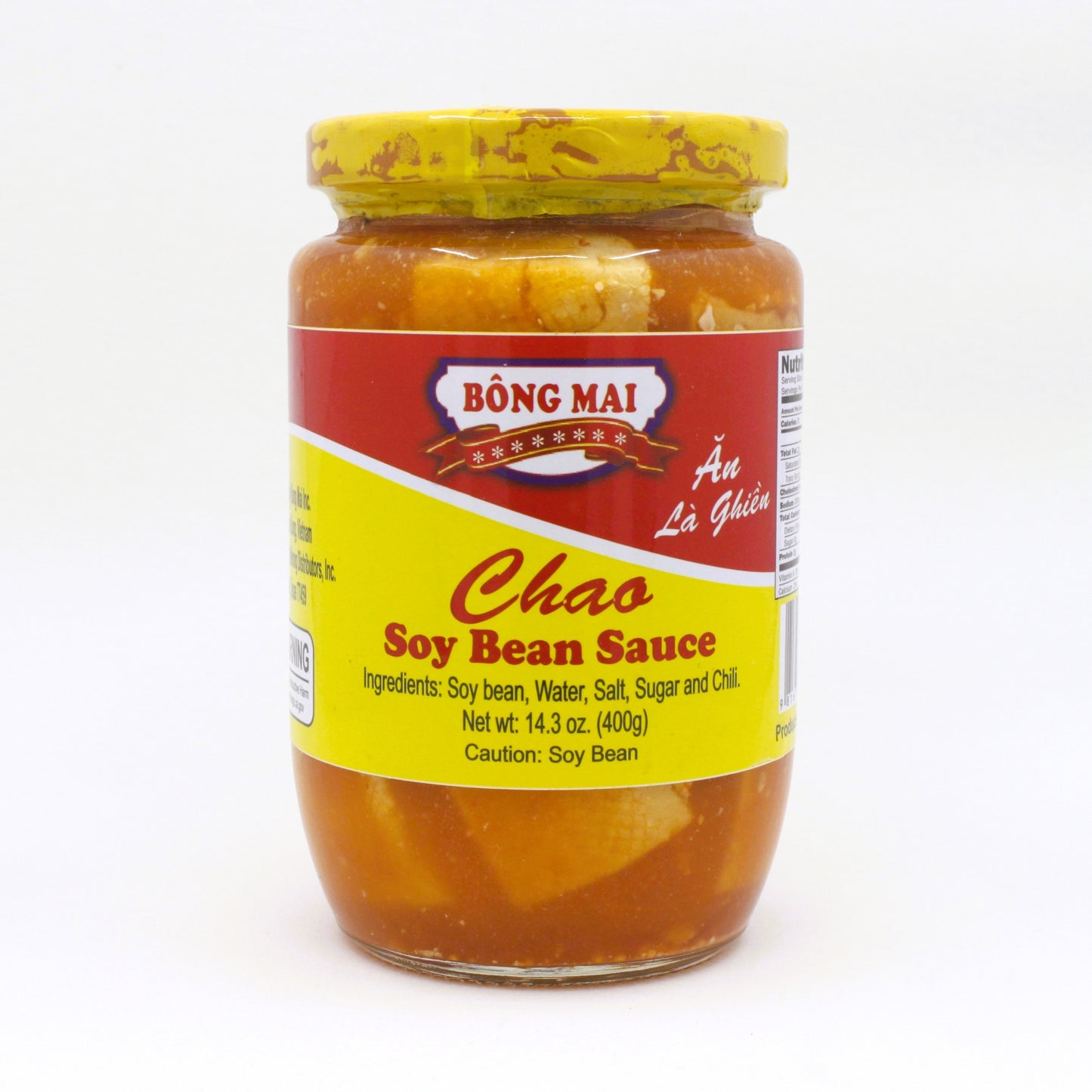 Bong Mai Soy Bean Sauce (Chao Đậu Nành) - 14.3oz/400g