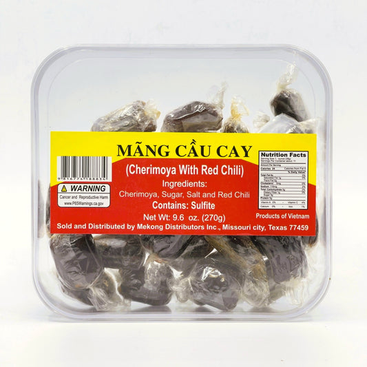Spicy Cherimoya Candy (Mãng Cầu Cay) - 9.6oz/270g
