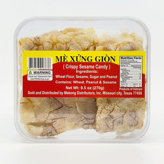 Crispy Sesame Candy (Mè Xửng Giòn) - 9.5oz/270g