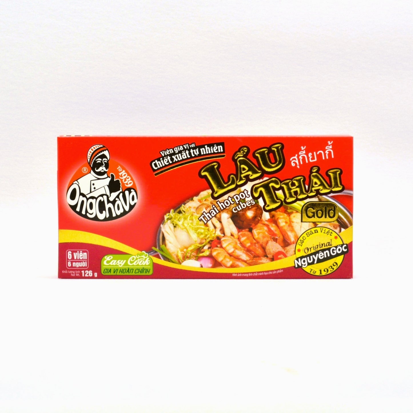 Ong Cha Va Thai Hot Pot Soup (Lẩu Thái) - 4.4oz/126g