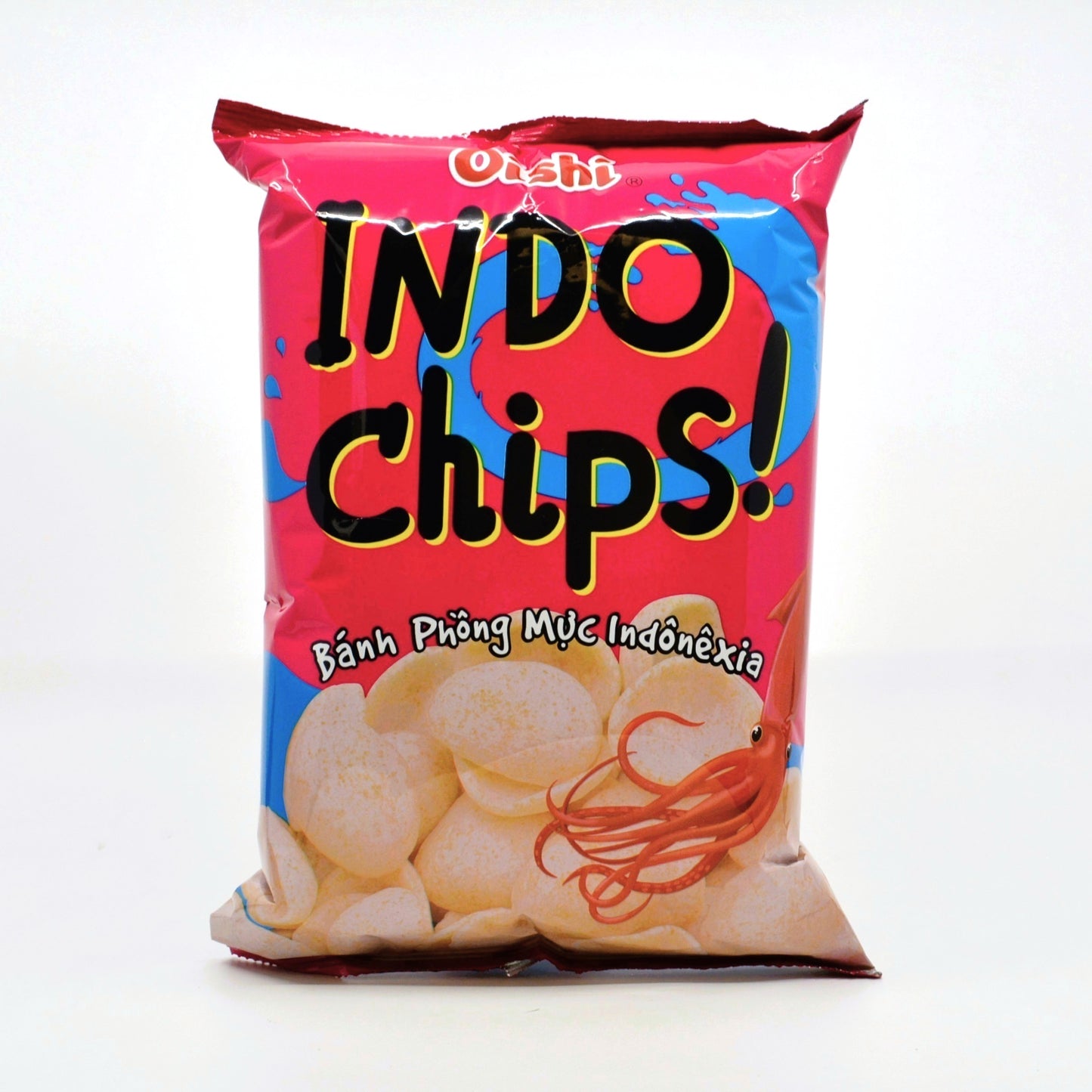 Oishi Squid Puffs (Bánh Phồng Mực) - 2.4oz/68g