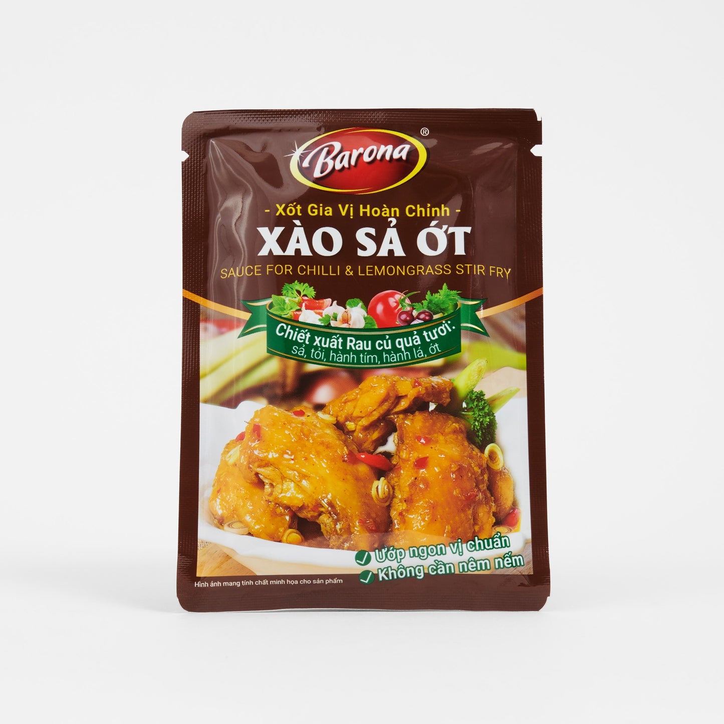 Barona Lemongrass Chili Stir Fry Sauce (Xào Sả Ớt) - 2.8oz/80g