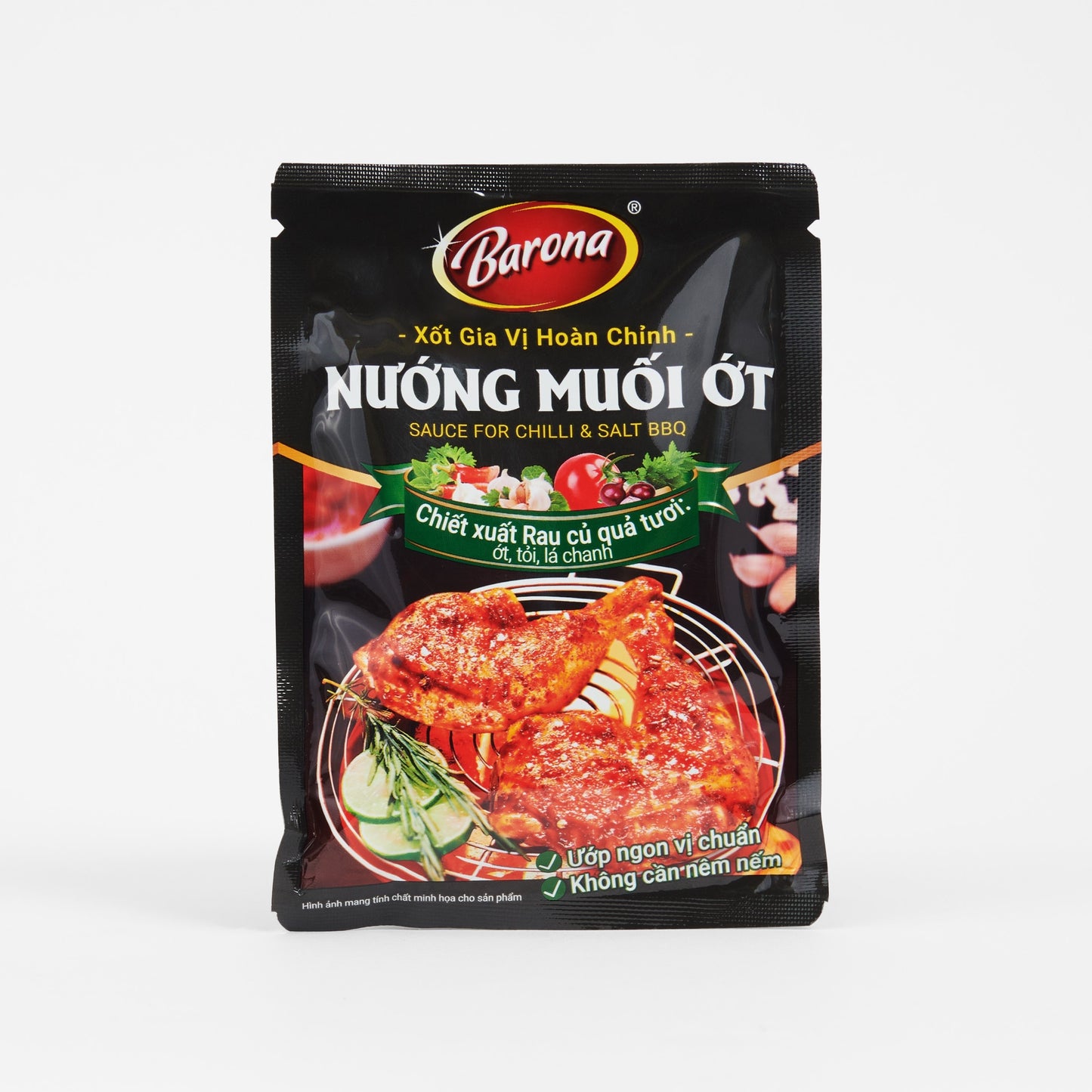 Barona Chili Salt BBQ Sauce (Nướng Muối Ớt) - 2.8oz/80g