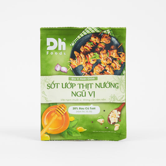 Dh Foods Five Spice Meat Marinade (Ướp Thịt Nướng Ngũ Vị Hương) - 2.3oz/65g
