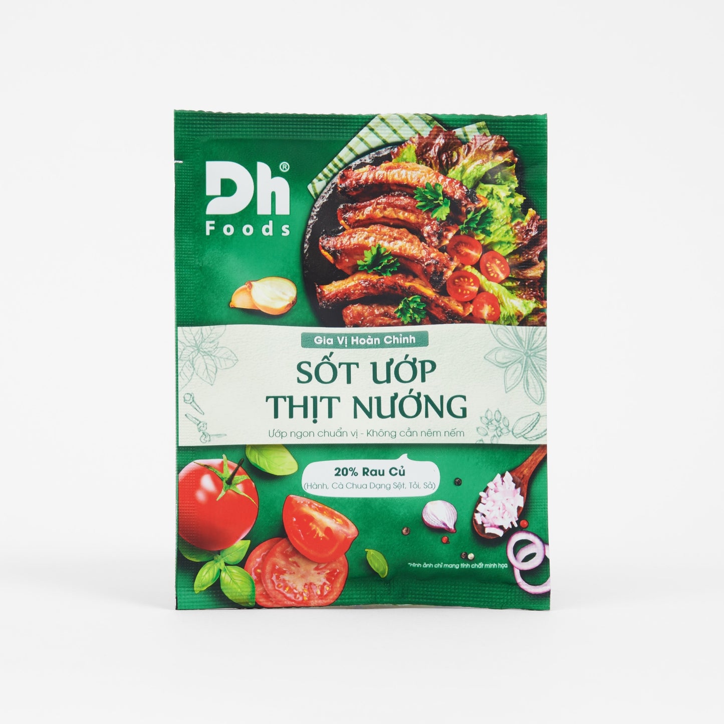 Dh Foods Meat Marinade (Ướp Thịt Nướng) - 2.3oz/65g
