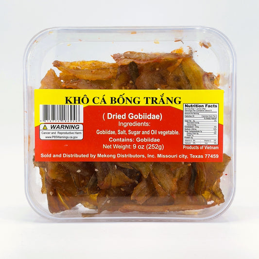Gobiidae (Khô Cá Bống Trắng) - 9oz/252g