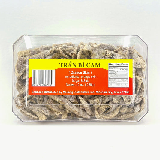 Candied Orange Peels (Trần Bì Cam) - 10oz/260g