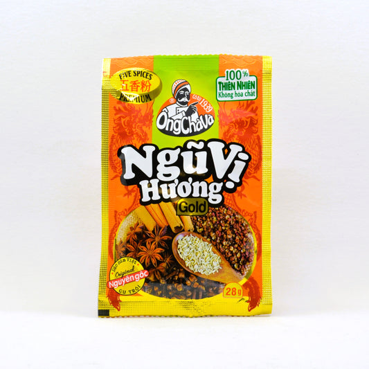 Ong Cha Va Premium Five Spice Powder (Ngũ Vị Hương Gold) - 1oz/28g