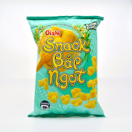 Oishi Sweet Corn Chips (Bắp Ngọt) - 2.4oz/68g