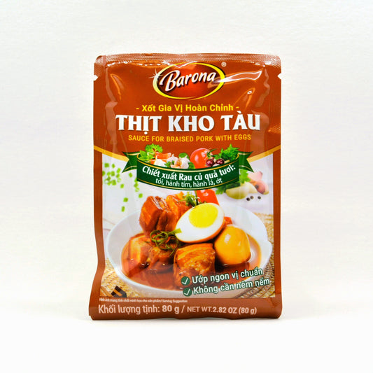 Barona Chinese Style Braised Pork & Egg (Thịt Kho Tàu) - 2.8oz/80g