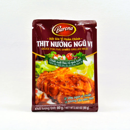 Barona Five Spice Marinade (Thịt Nướng Ngũ Vị) - 2.8oz/80g