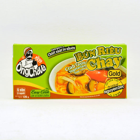 Ong Cha Va Vegetarian Crab Noodle Soup (Bún Riêu Chay) - 4.4oz/126g