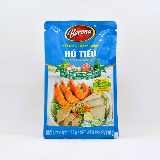 Barona Vietnamese Rice Noodle Soup Base (Hủ Tiếu) - 3.9oz/110g