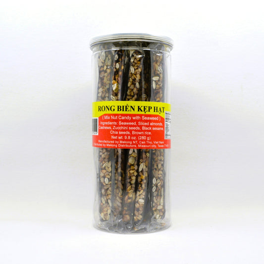 Mixed Nut and Seaweed Snack (Rong Biển Kẹp Hạt) - 9.8oz/280g