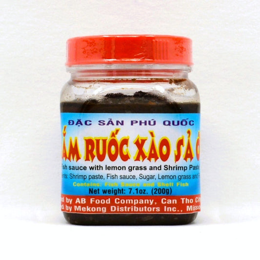 Fish Sauce with Lemongrass & Shrimp Paste (Mắm Ruốc Xào Sả Ốt) - 7.1oz/200g