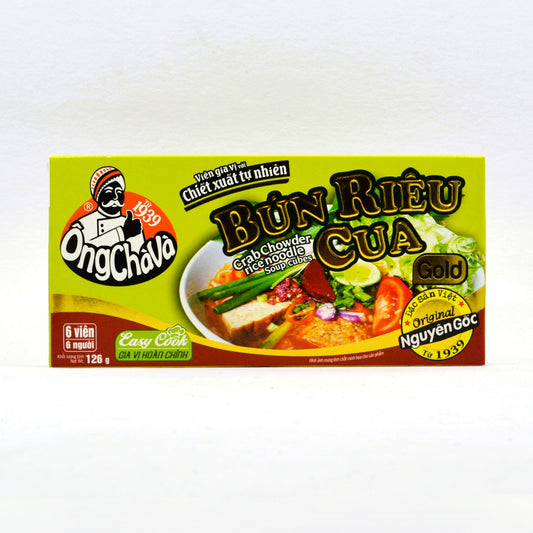 Ong Cha Va Vietnamese Crab Noodle Soup Base (Bún Riêu Cua) - 4.4oz/126g