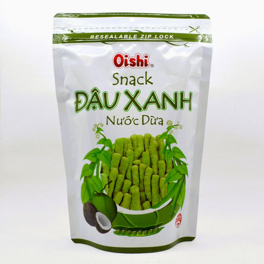 Oishi Coconut Flavor Mung Bean Snack (Đậu Xanh Nước Dừa) - 2.3oz/65g