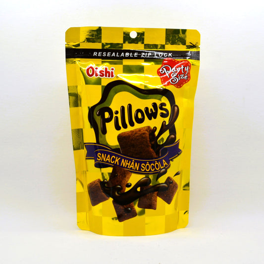 Oishi Chocolate Pillows (Snack Nhân Sô Cô La) - 2.8oz/80g