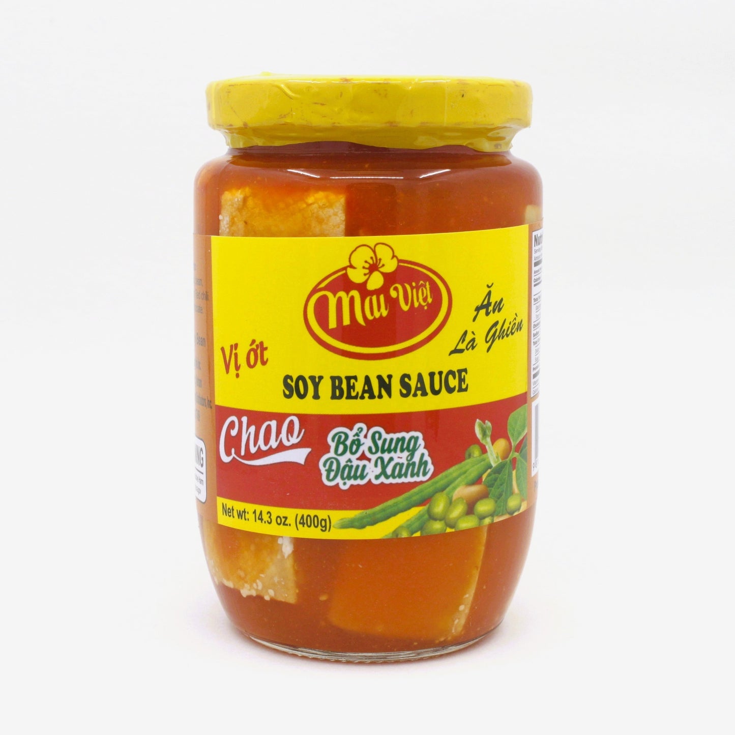 Mai Viet Soy Bean Sauce (Chao Bổ Sung Đậu Xanh) - 14.3oz/400g